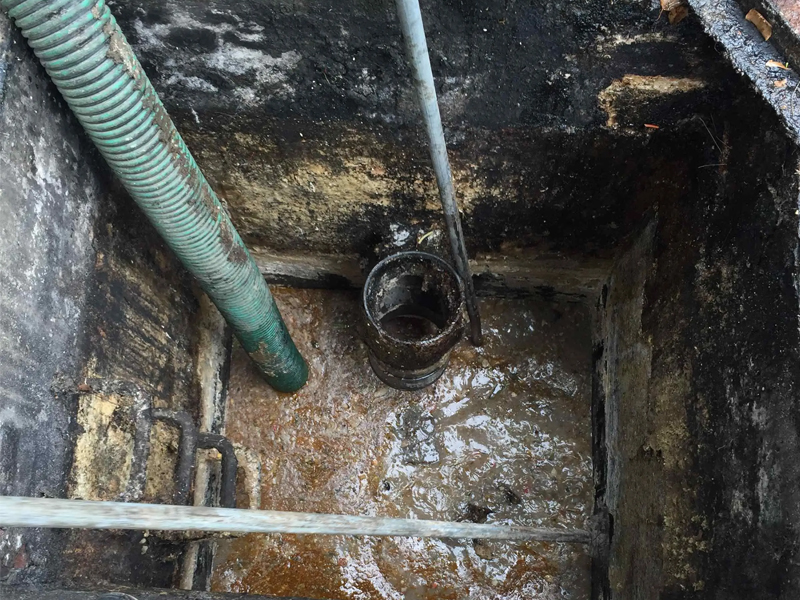 劝业路隔油池清理